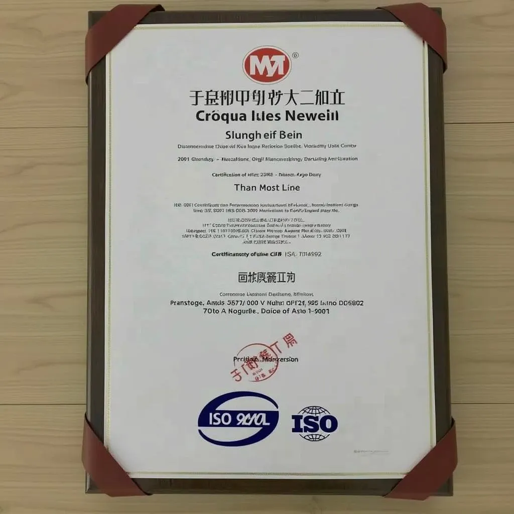 Certifikace ISO 9001
